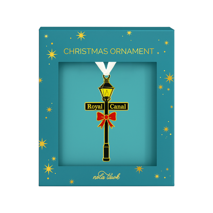 New Orleans Lamp Post Enamel Ornament-Rogue Magnolia Custom Designs