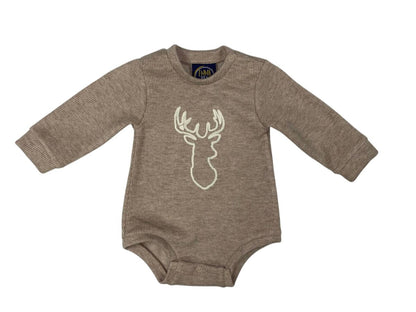 Deer Embroidery Bubble & Sweater