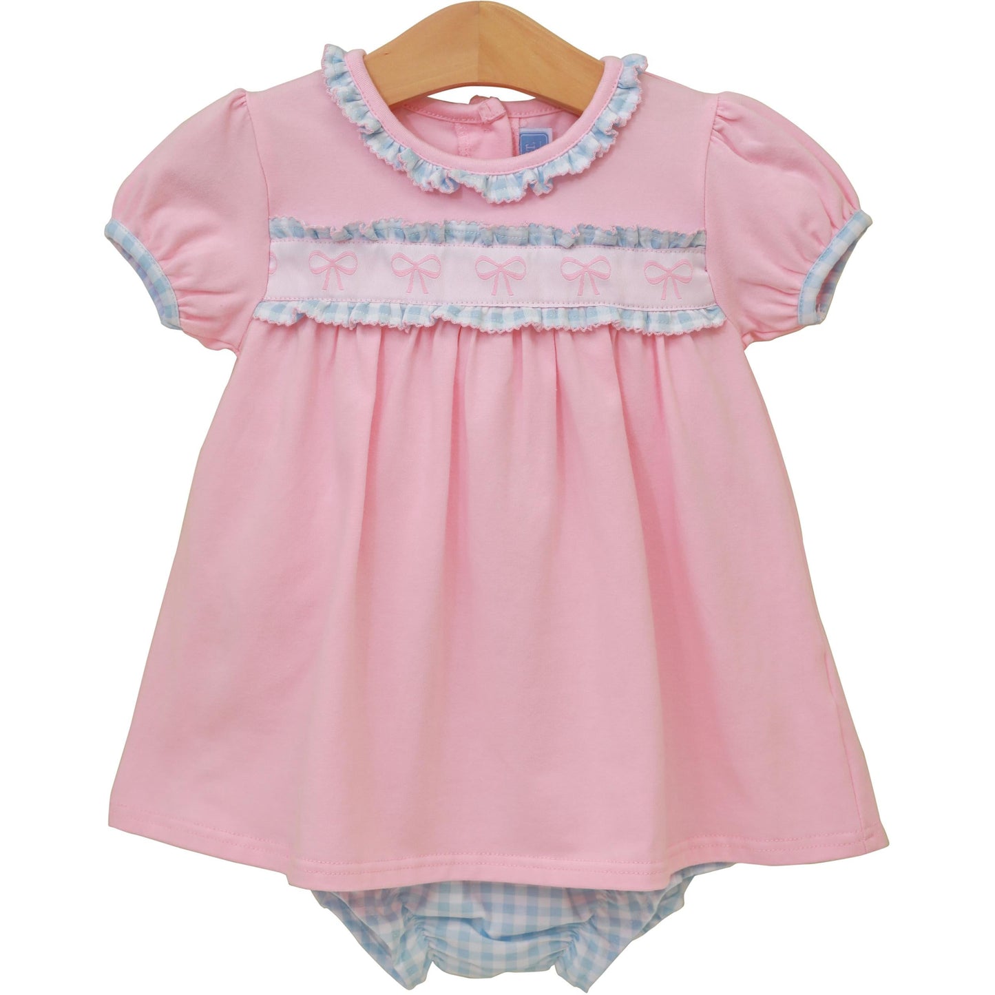 Pretty in Pink Bow Diaper Set – Baby Girls