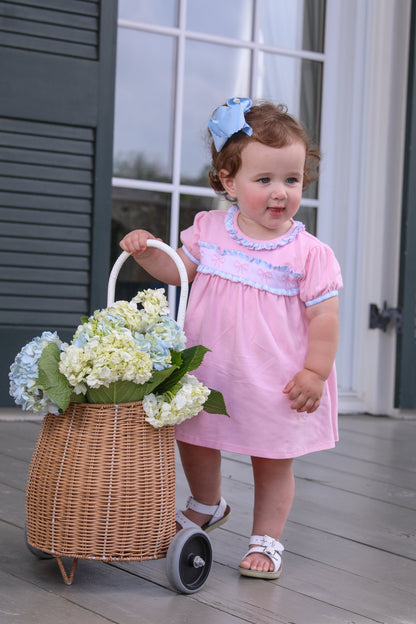 Pretty in Pink Bow Diaper Set – Baby Girls