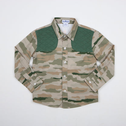 Classic Camo Long Sleeve Shirt – Ranch Collection | Boys Performance Button-Up