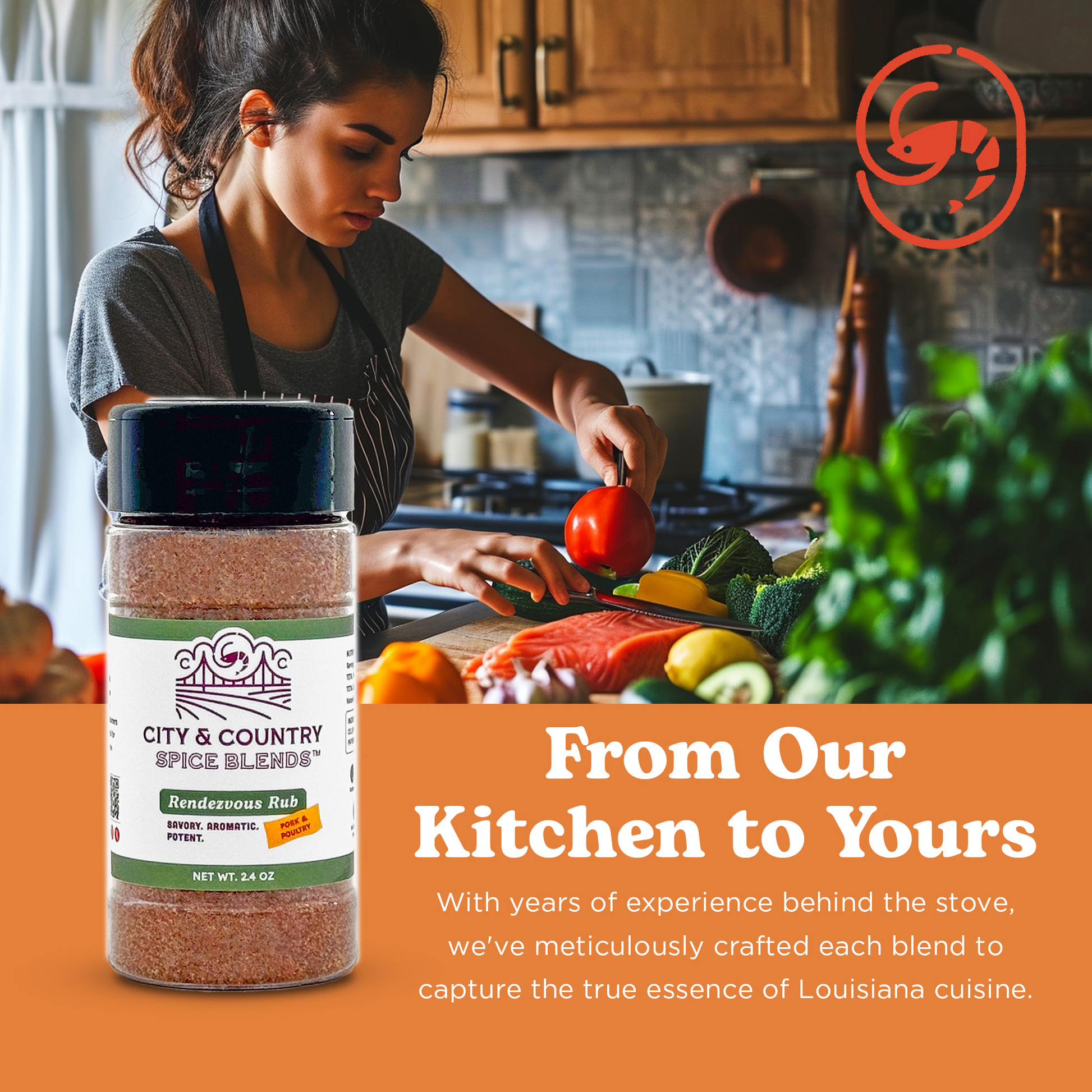 Rendezvous Rub Cajun Seasoning-Rogue Magnolia Custom Designs
