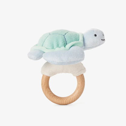 Plush & Wooden Ring Rattles