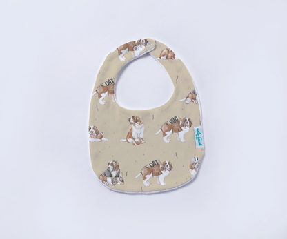 MVP: Louisiana Saints Cotton Bib-Rogue Magnolia Custom Designs
