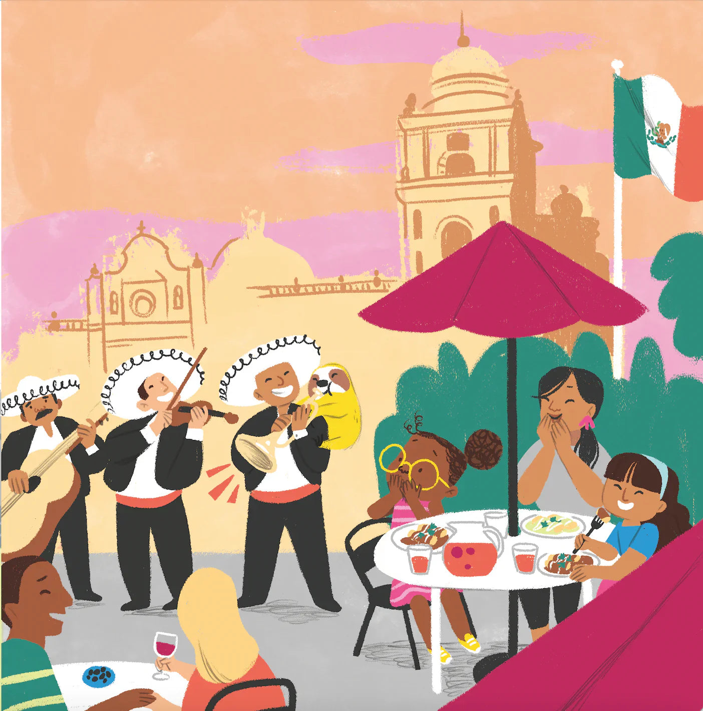 The Amazing Adventures of Aya & Pete in Mexico! (Hardcover)-Rogue Magnolia Custom Designs
