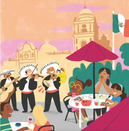 The Amazing Adventures of Aya & Pete in Mexico! (Hardcover)-Rogue Magnolia Custom Designs