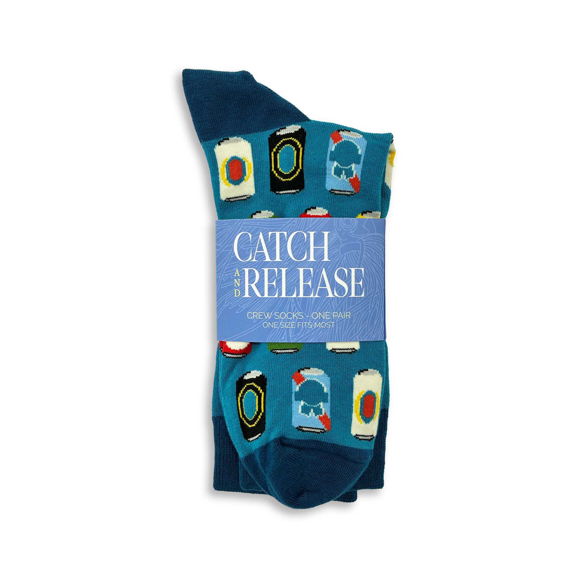 Hoppy Feet Beer Can Socks-Rogue Magnolia Custom Designs