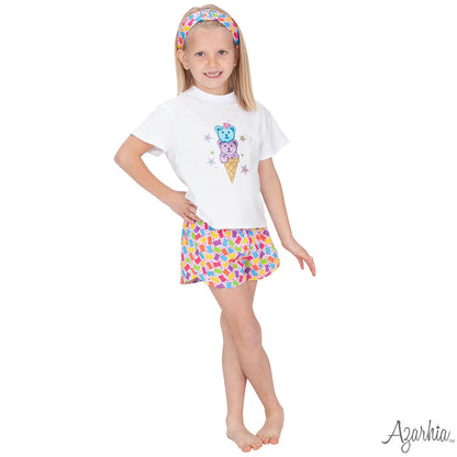 Steph Short in Gummy Bear Print