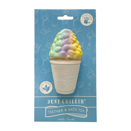 Just Chillin' Snoball Bath Toy & Baby Teether-Rogue Magnolia Custom Designs