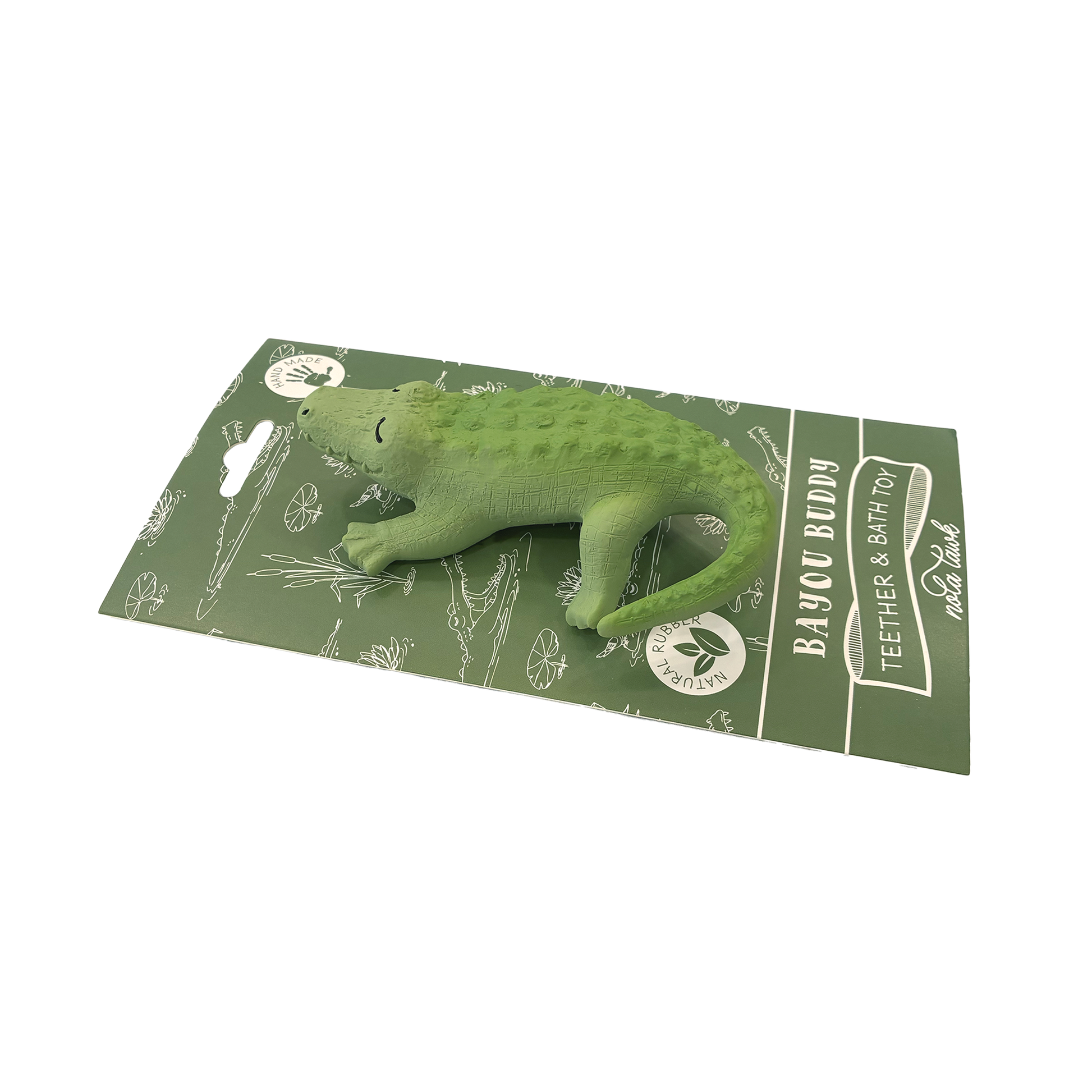 Bayou Buddy Gator Teether & Bath Toy-Rogue Magnolia Custom Designs