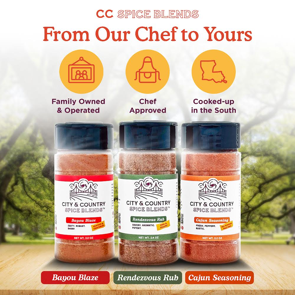 The Trio Cajun Seasonings-Rogue Magnolia Custom Designs