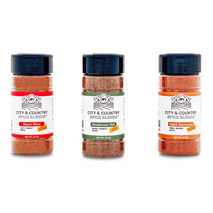 The Trio Cajun Seasonings-Rogue Magnolia Custom Designs