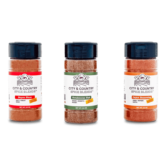 The Trio Cajun Seasonings-Rogue Magnolia Custom Designs