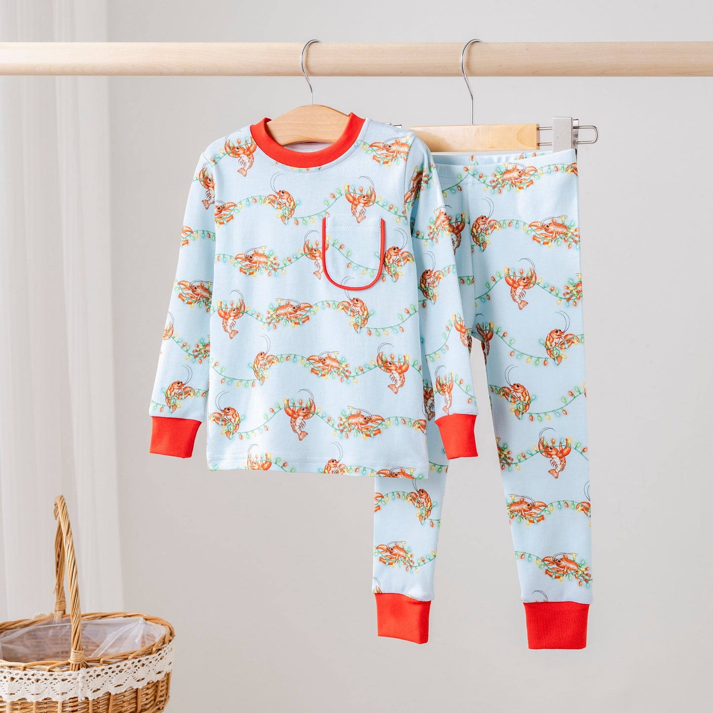 Twinkling Tails Organic Cotton Kids Pajamas-Rogue Magnolia Custom Designs