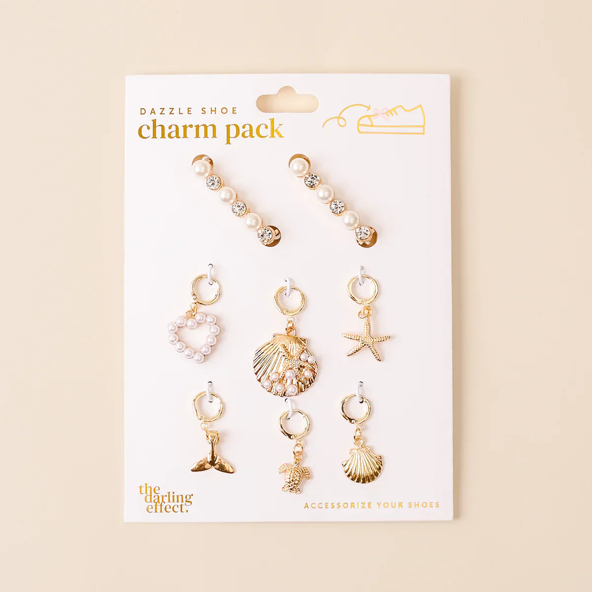 Ocean Breeze Dazzle Shoe Charm Pack