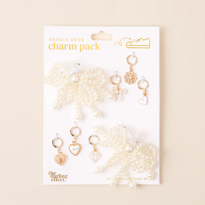 Pretty in Pearl Dazzle Shoe Charm Pack