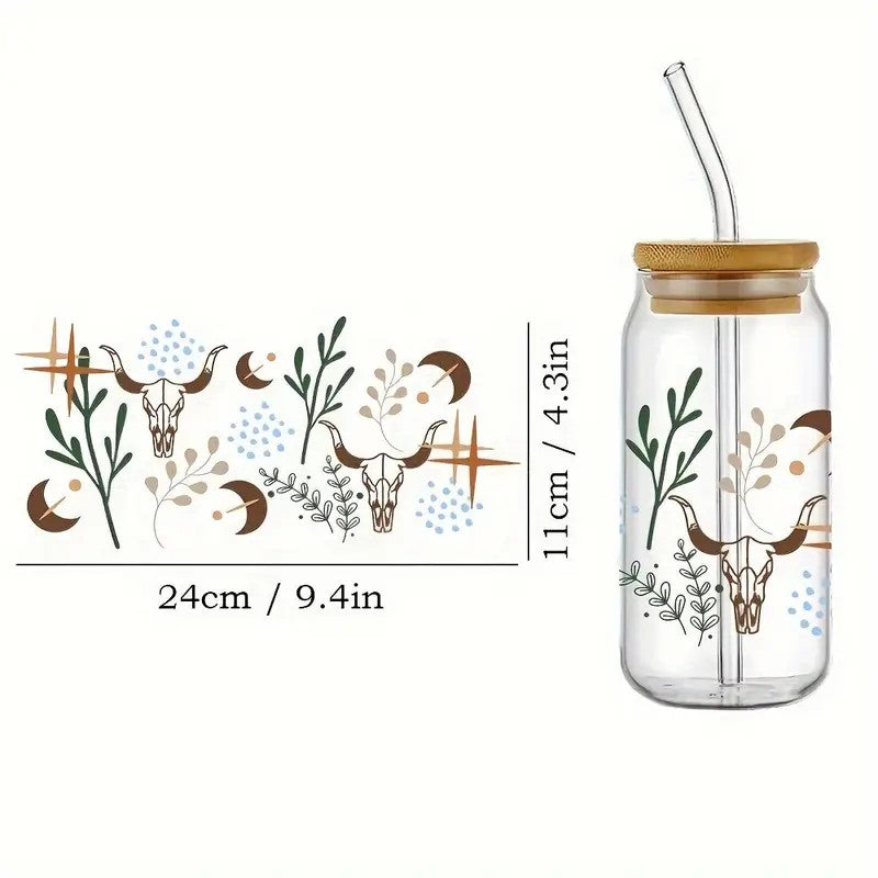 Limited Drop Western Themed Acrylic Can Cups-Rogue Magnolia Custom Designs