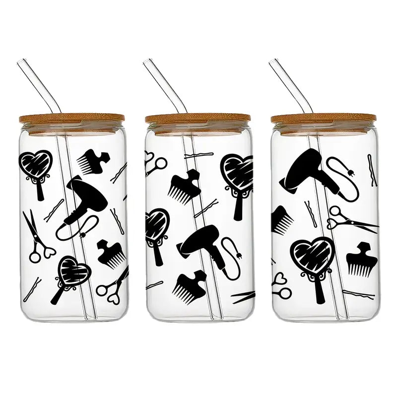 Hairstylist Acrylic Can Cups-Rogue Magnolia Custom Designs