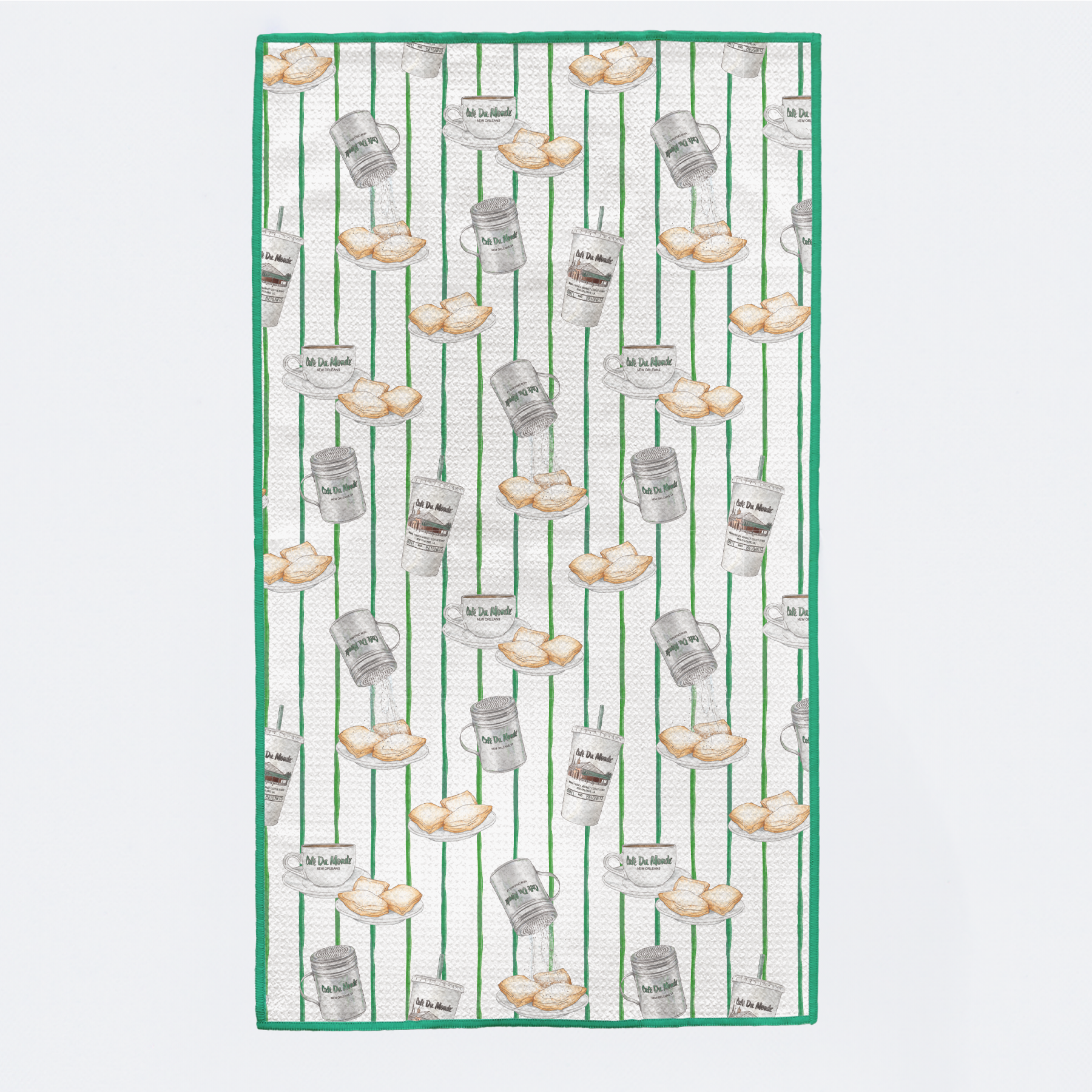 Beignet All Day Kitchen Towel-Rogue Magnolia Custom Designs