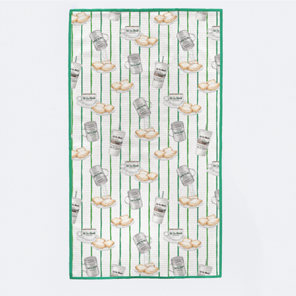 Beignet All Day Kitchen Towel-Rogue Magnolia Custom Designs