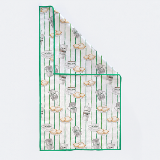 Beignet All Day Kitchen Towel-Rogue Magnolia Custom Designs
