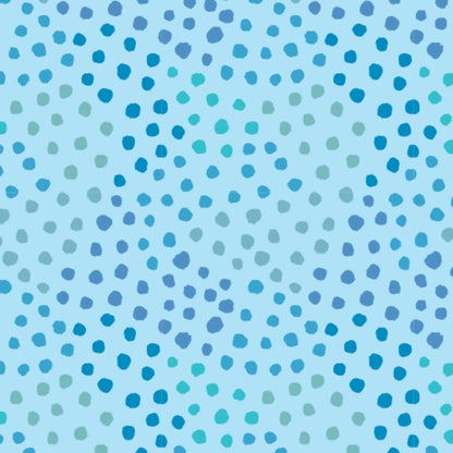 Magnetic Me Blue Sparkle Footie