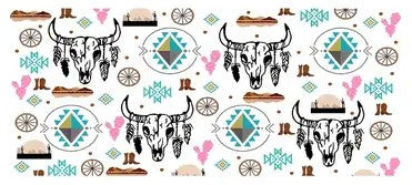 Western Themed Acrylic Can Cups-Rogue Magnolia Custom Designs