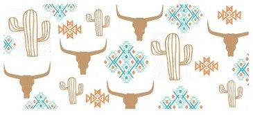 Western Themed Acrylic Can Cups-Rogue Magnolia Custom Designs