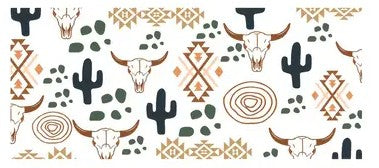 Western Themed Acrylic Can Cups-Rogue Magnolia Custom Designs