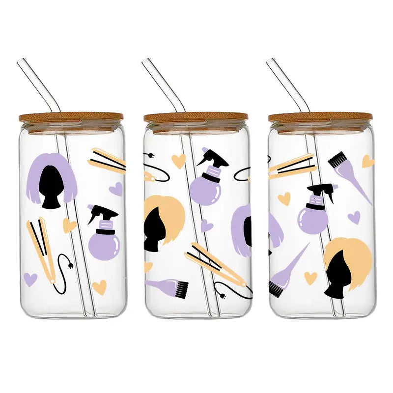 Hairstylist Acrylic Can Cups-Rogue Magnolia Custom Designs