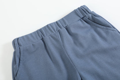 Dark Blue Boys Pocket Short