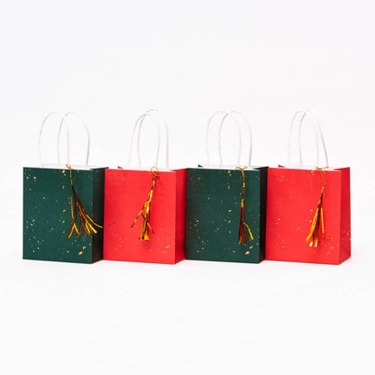 Red and Green Fleck Treat Bags
