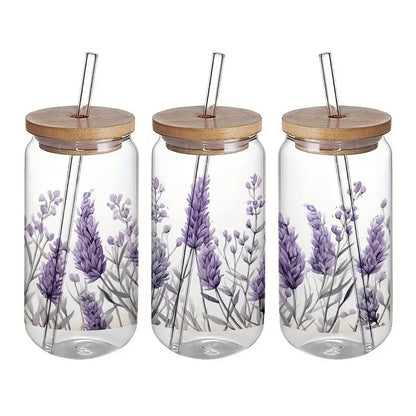 Limited Drop 16 Oz. Glow In The Dark Floral Acrylic Can Cups-Rogue Magnolia Custom Designs