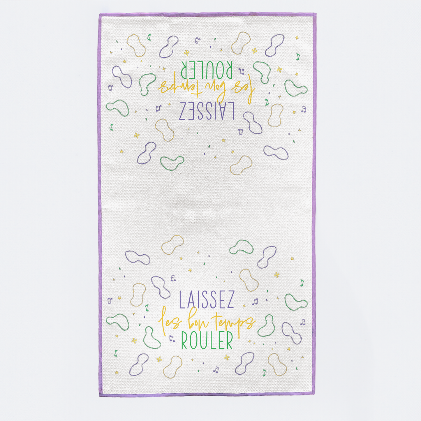 Laissez Les Bon Temps Rouler Kitchen Towel-Rogue Magnolia Custom Designs