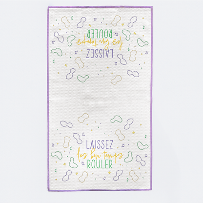 Laissez Les Bon Temps Rouler Kitchen Towel-Rogue Magnolia Custom Designs
