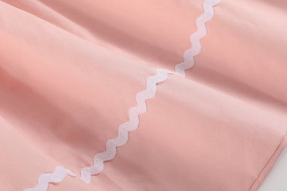 Light Pink Easter Smocked Bishop Dress