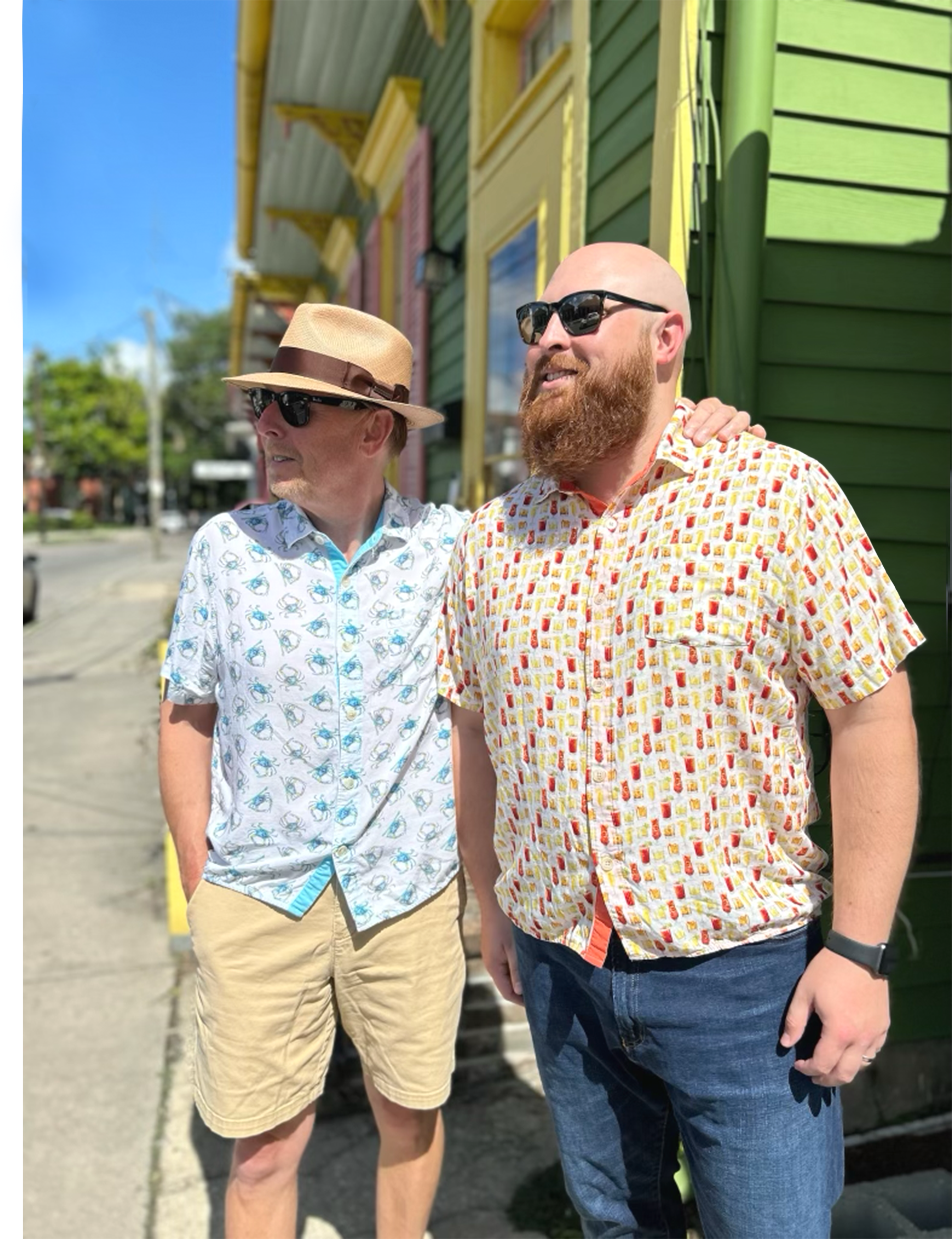Blue Crabs Men's Festival Shirt-Rogue Magnolia Custom Designs