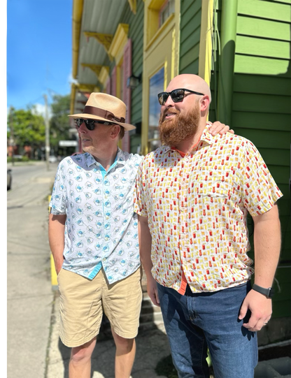 Blue Crabs Men's Festival Shirt-Rogue Magnolia Custom Designs