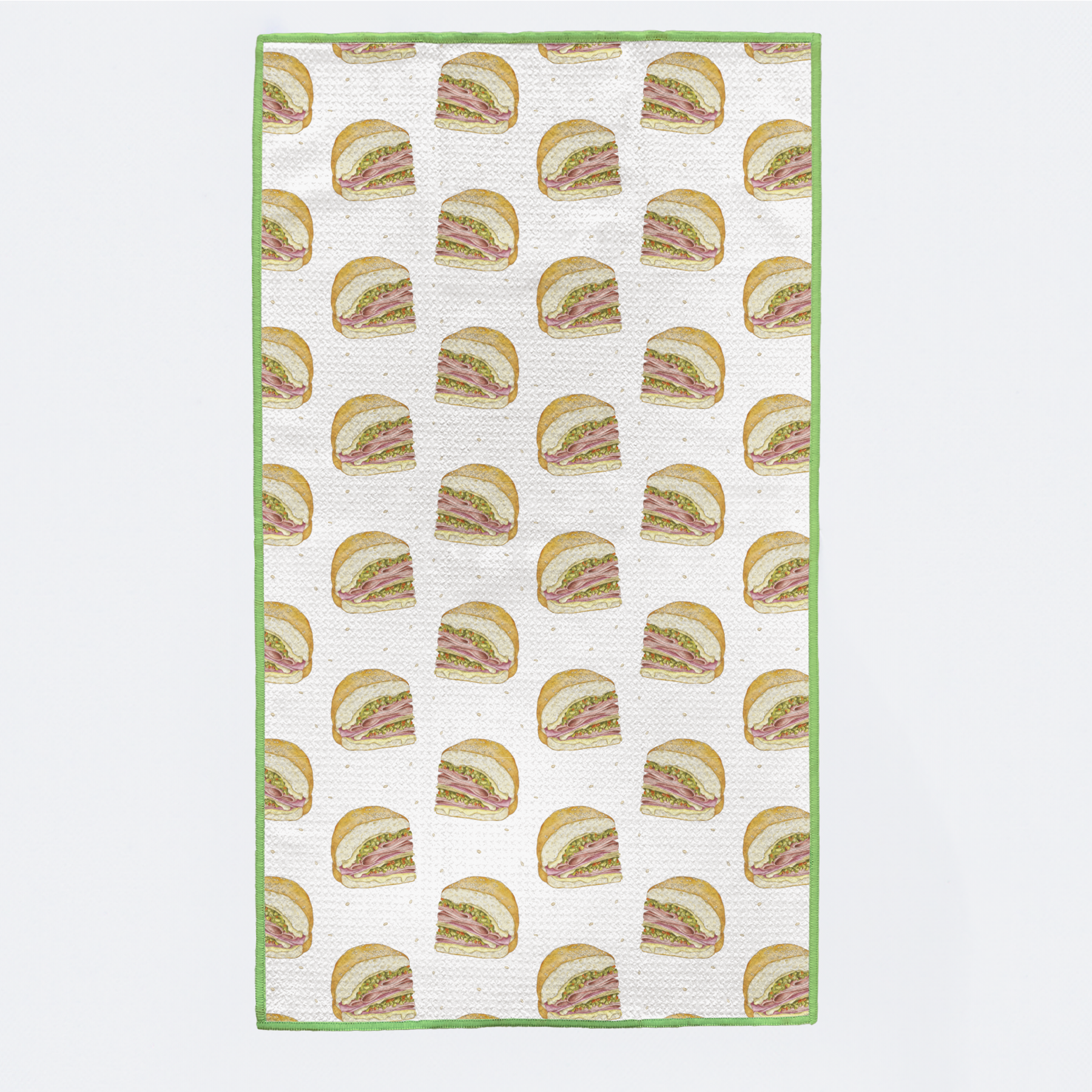 Muffuletta Kitchen Towel-Rogue Magnolia Custom Designs