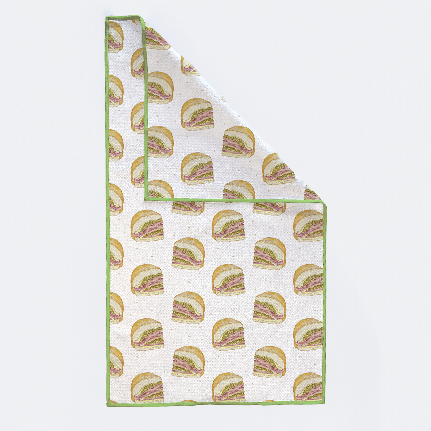 Muffuletta Kitchen Towel-Rogue Magnolia Custom Designs