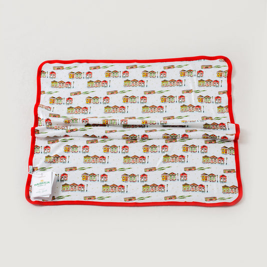Bayou Wonderland Organic Cotton Christmas Baby Blanket-Rogue Magnolia Custom Designs