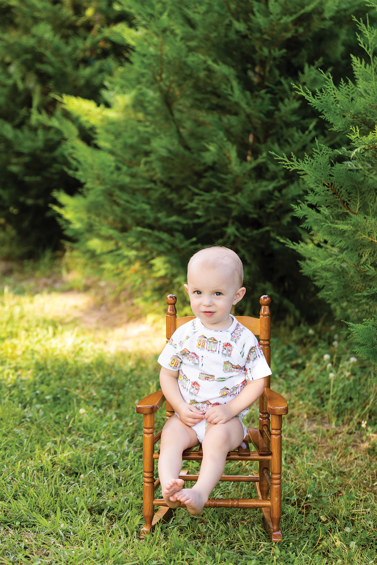 Bayou Wonderland Organic Cotton Christmas Onesie-Rogue Magnolia Custom Designs