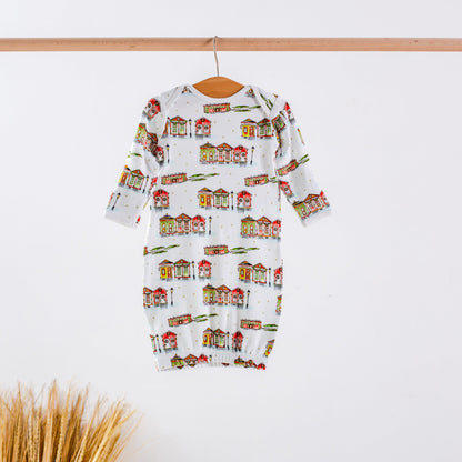 Bayou Wonderland Organic Cotton Christmas Kids Pajamas-Rogue Magnolia Custom Designs