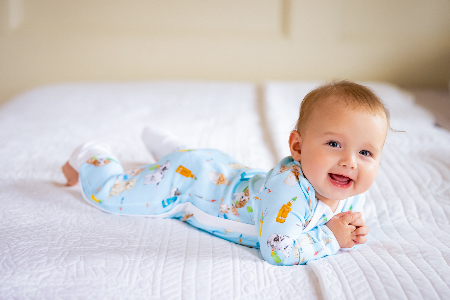 Dog Days of Summer Organic Cotton Pajamas-Rogue Magnolia Custom Designs