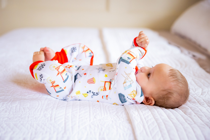 Movie Night Organic Cotton Pajamas-Rogue Magnolia Custom Designs