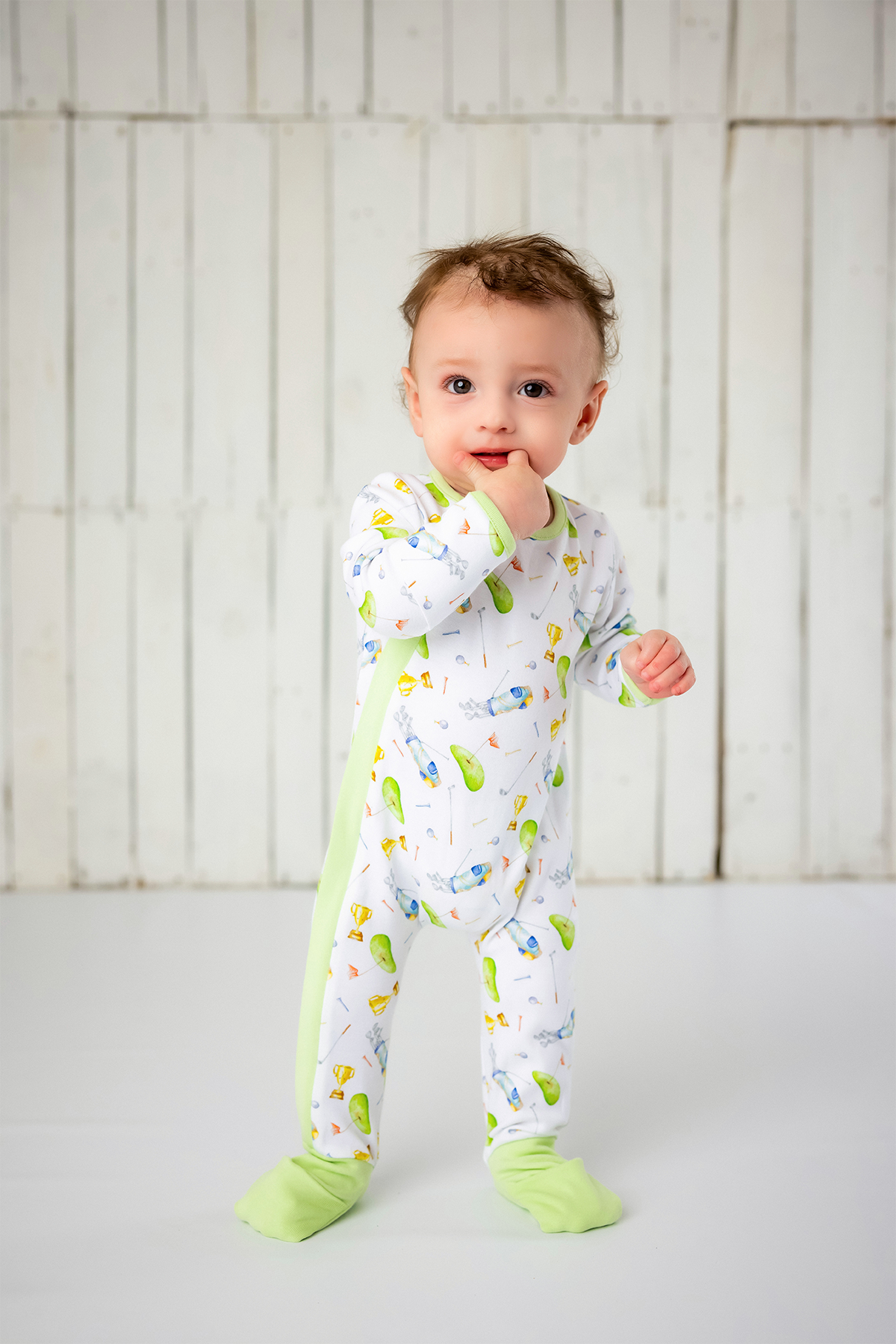 Time to Par-Tee Organic Cotton Golf Pajamas-Rogue Magnolia Custom Designs