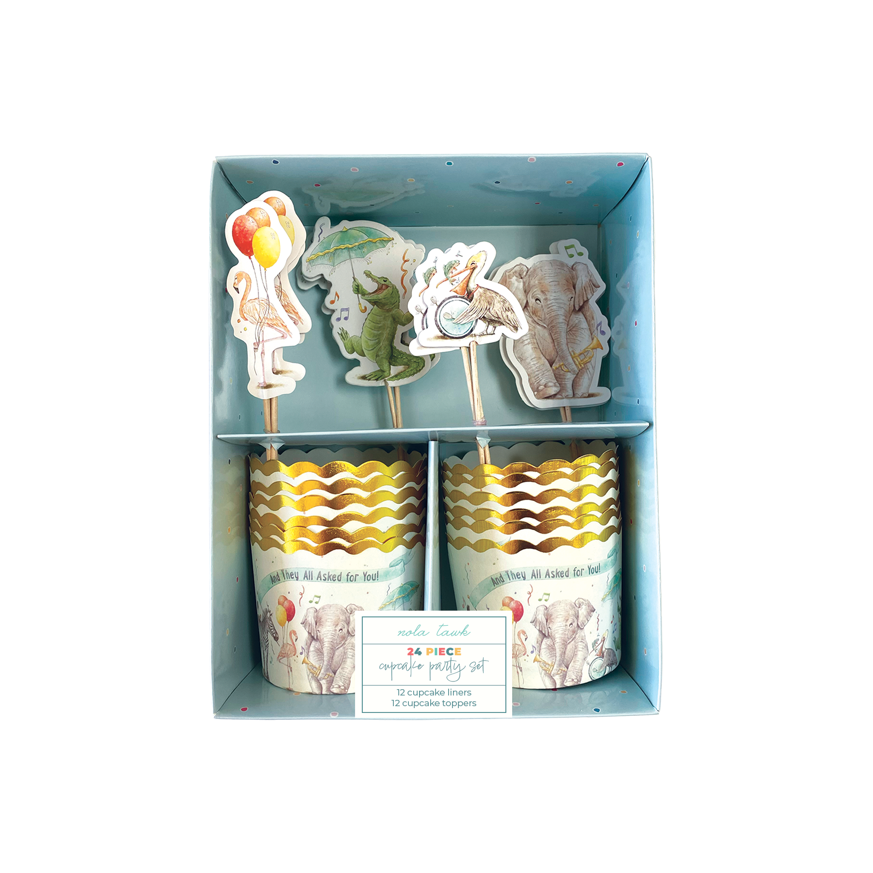 And They All Asked for You Cupcake Decorations Set-Rogue Magnolia Custom Designs