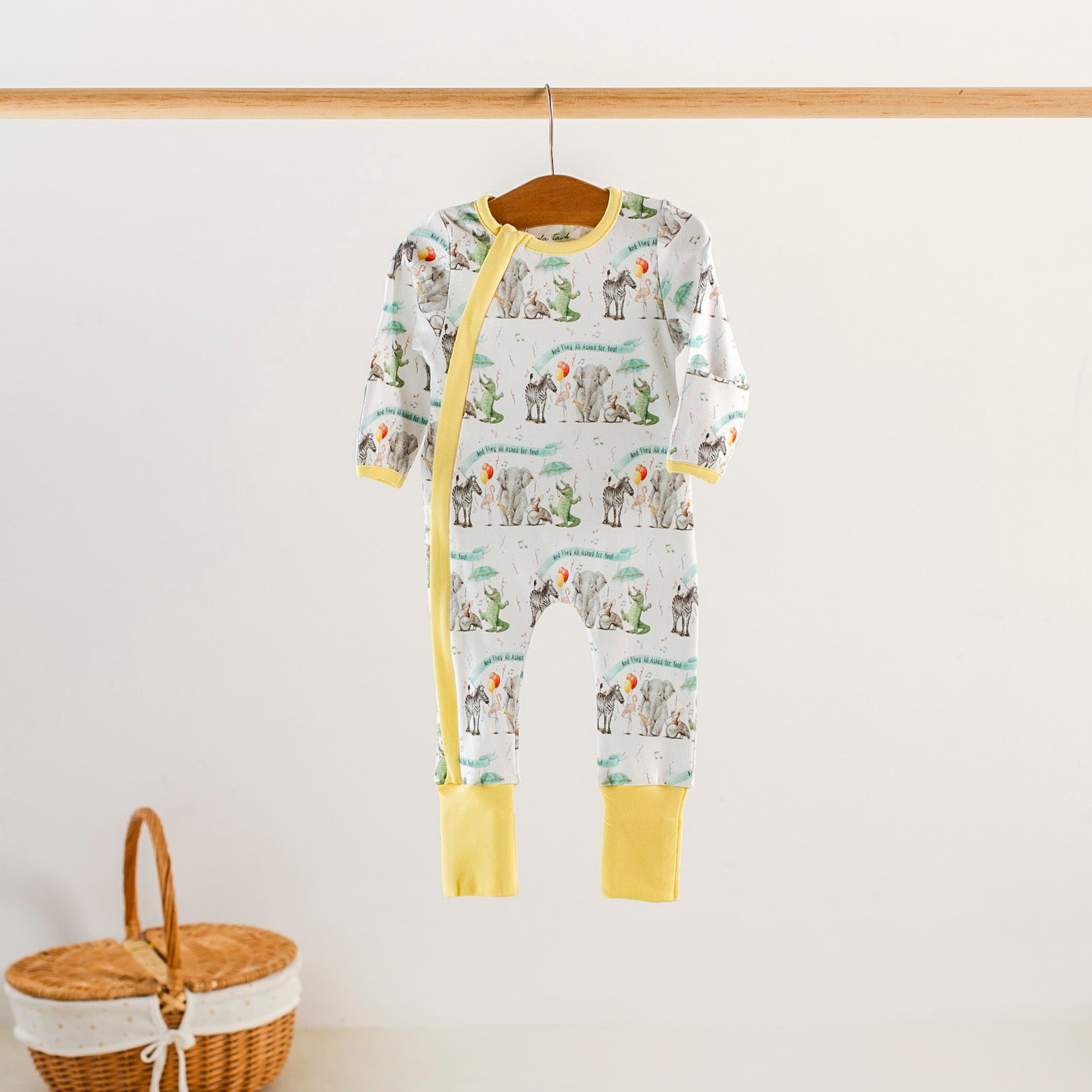 And They All Asked For You Organic Cotton Kids Pajamas-Rogue Magnolia Custom Designs