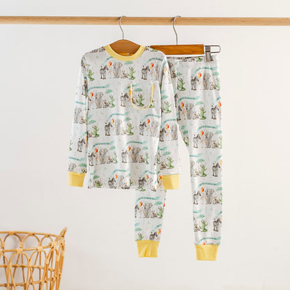 And They All Asked For You Organic Cotton Kids Pajamas-Rogue Magnolia Custom Designs