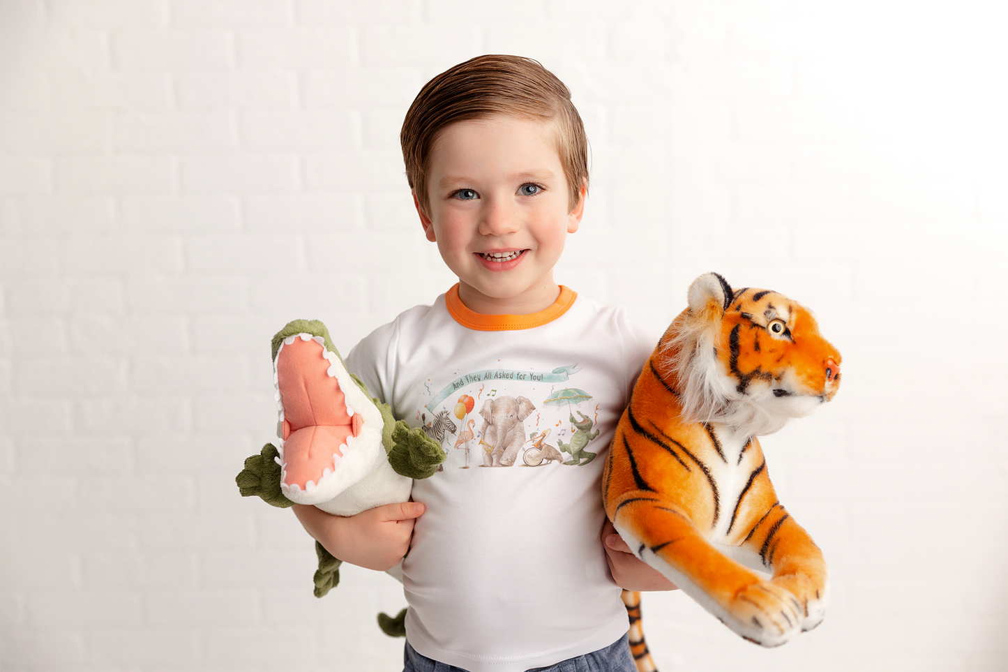And They All Asked for You Organic Cotton Kids Tshirt-Rogue Magnolia Custom Designs